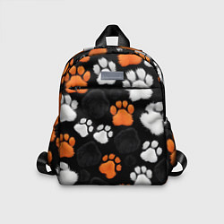 Детский рюкзак Мохнатые лапки, цвет: 3D-принт
