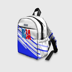 Детский рюкзак NBA geometry steel, цвет: 3D-принт — фото 2