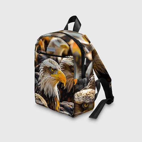 Детский рюкзак Белоголовые орланы / 3D-принт – фото 3