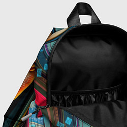 Детский рюкзак Цифровая классика, цвет: 3D-принт — фото 2