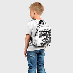 Детский рюкзак Свирепая морда Венома - ядовитая слизь, цвет: 3D-принт — фото 2