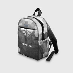 Детский рюкзак The Last Of Us - grey gradient, цвет: 3D-принт — фото 2