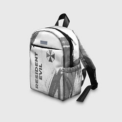 Детский рюкзак Resident Evil - white gradient вертикально, цвет: 3D-принт — фото 2