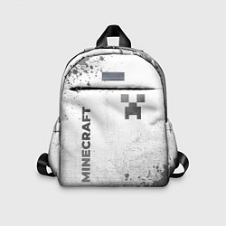 Детский рюкзак Minecraft - white gradient вертикально, цвет: 3D-принт