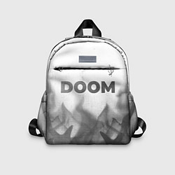 Детский рюкзак Doom - white gradient посередине, цвет: 3D-принт