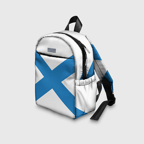 Детский рюкзак Военно-морской флот: Андреевский флаг / 3D-принт – фото 3