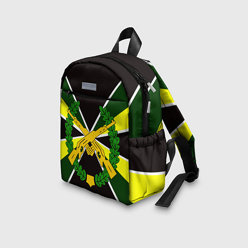 Детский рюкзак Мотострелковые войска: лавры / 3D-принт – фото 3