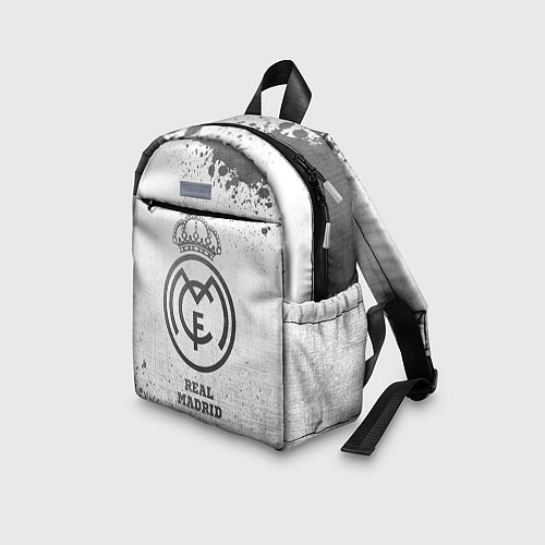 Детский рюкзак Real Madrid - white gradient / 3D-принт – фото 3