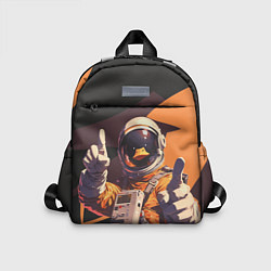 Детский рюкзак Птичий астронавт, цвет: 3D-принт