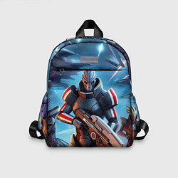 Детский рюкзак Mass Effect - space fantasy, цвет: 3D-принт