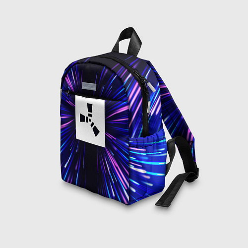 Детский рюкзак Rust neon energy / 3D-принт – фото 3