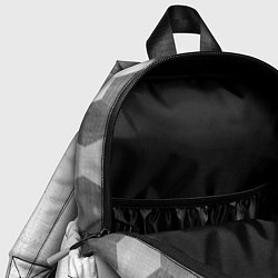 Детский рюкзак Tomb Raider - white gradient посередине, цвет: 3D-принт — фото 2