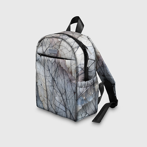 Детский рюкзак Прожилки листьев / 3D-принт – фото 3