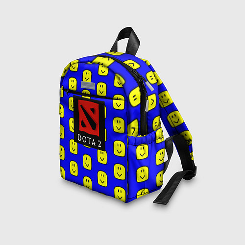 Детский рюкзак Dota smile pattern / 3D-принт – фото 3