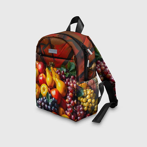 Детский рюкзак Фруктовый натюрморт / 3D-принт – фото 3