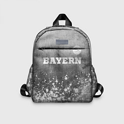 Детский рюкзак Bayern - grey gradient посередине, цвет: 3D-принт