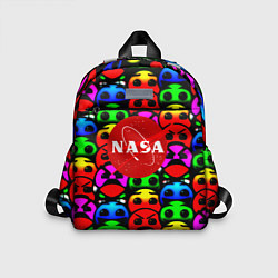 Детский рюкзак NASA smile, цвет: 3D-принт