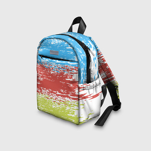 Детский рюкзак Взмах кистью / 3D-принт – фото 3
