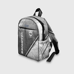 Детский рюкзак Brighton - grey gradient вертикально, цвет: 3D-принт — фото 2