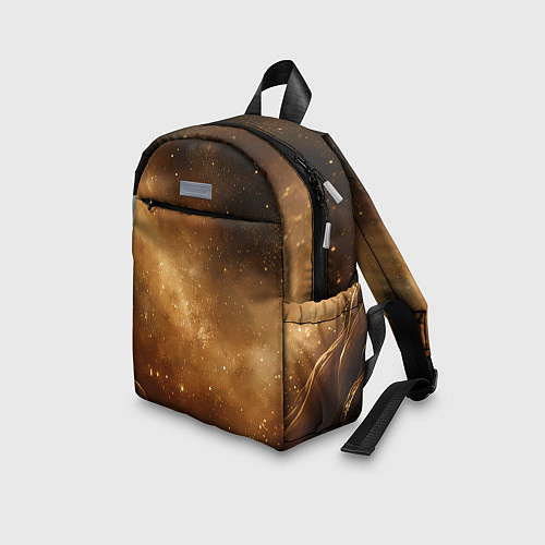 Детский рюкзак Песочный фон со звездами / 3D-принт – фото 3