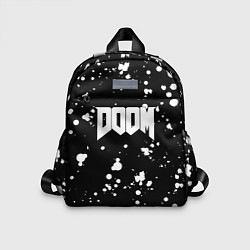 Детский рюкзак Doom белые краски всплеск
