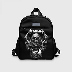 Детский рюкзак Thrash metal - Metallica group, цвет: 3D-принт