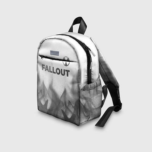 Детский рюкзак Fallout - white gradient посередине / 3D-принт – фото 3