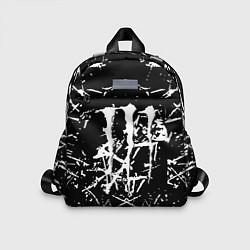 Детский рюкзак Monster energy белые штрихи краско