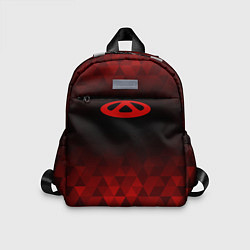 Детский рюкзак Chery red poly, цвет: 3D-принт