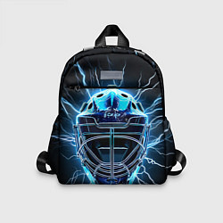 Детский рюкзак Маска голкипера в молниях, цвет: 3D-принт