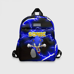 Детский рюкзак Sonic storm electro, цвет: 3D-принт