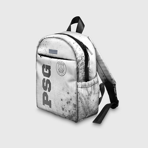 Детский рюкзак PSG - white gradient вертикально / 3D-принт – фото 3