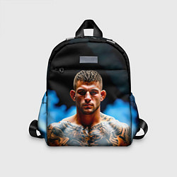 Детский рюкзак Дастин Порье в дыму, цвет: 3D-принт