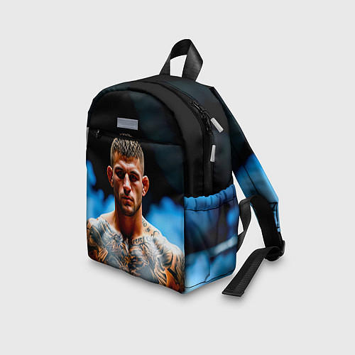 Детский рюкзак Дастин Порье в дыму / 3D-принт – фото 3