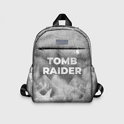 Детский рюкзак Tomb Raider - grey gradient посередине, цвет: 3D-принт