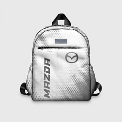 Детский рюкзак Mazda - white gradient вертикально, цвет: 3D-принт