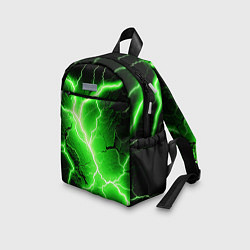 Детский рюкзак Color green black, цвет: 3D-принт — фото 2