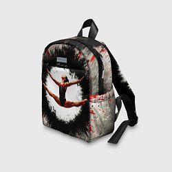 Детский рюкзак Воздушная гимнастика на сером, цвет: 3D-принт — фото 2