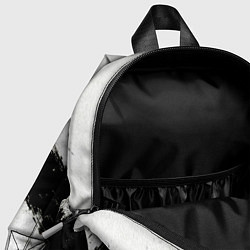 Детский рюкзак Формула 1 на белом, цвет: 3D-принт — фото 2