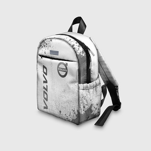 Детский рюкзак Volvo - white gradient вертикально / 3D-принт – фото 3