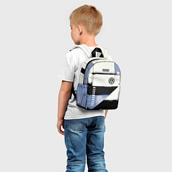 Детский рюкзак Volkswagen логотип, цвет: 3D-принт — фото 2