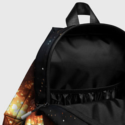 Детский рюкзак Искры и огоньки текстура, цвет: 3D-принт — фото 2