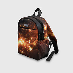 Детский рюкзак Искры и огоньки текстура, цвет: 3D-принт — фото 2