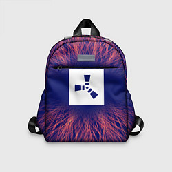 Детский рюкзак Rust red energy, цвет: 3D-принт