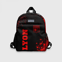 Детский рюкзак Lyon - red gradient вертикально, цвет: 3D-принт