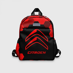Детский рюкзак Citroen - red gradient, цвет: 3D-принт