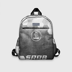 Детский рюкзак Saab - grey gradient по-центру, цвет: 3D-принт