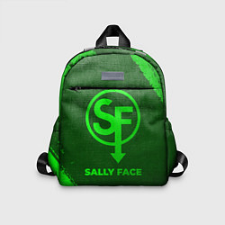 Детский рюкзак Sally Face - green gradient, цвет: 3D-принт