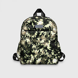 Детский рюкзак Пятнистый чёрно-бежевый