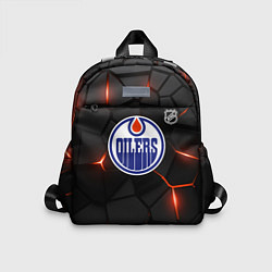 Детский рюкзак Эдмонтон Ойлерз - НХЛ хоккей, цвет: 3D-принт